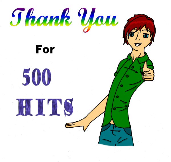 Thank You For 500 Hits!