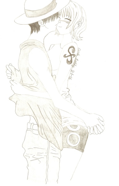 Nami And Luffy!!!