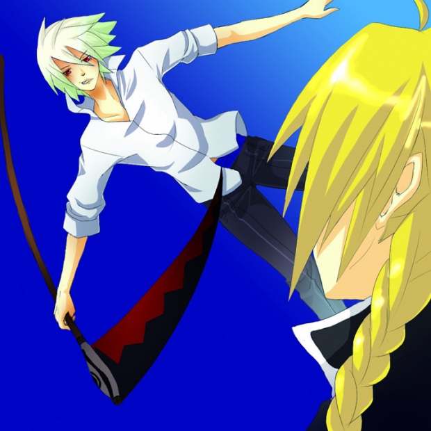 Art trade: Balalaika- Soul and Ed