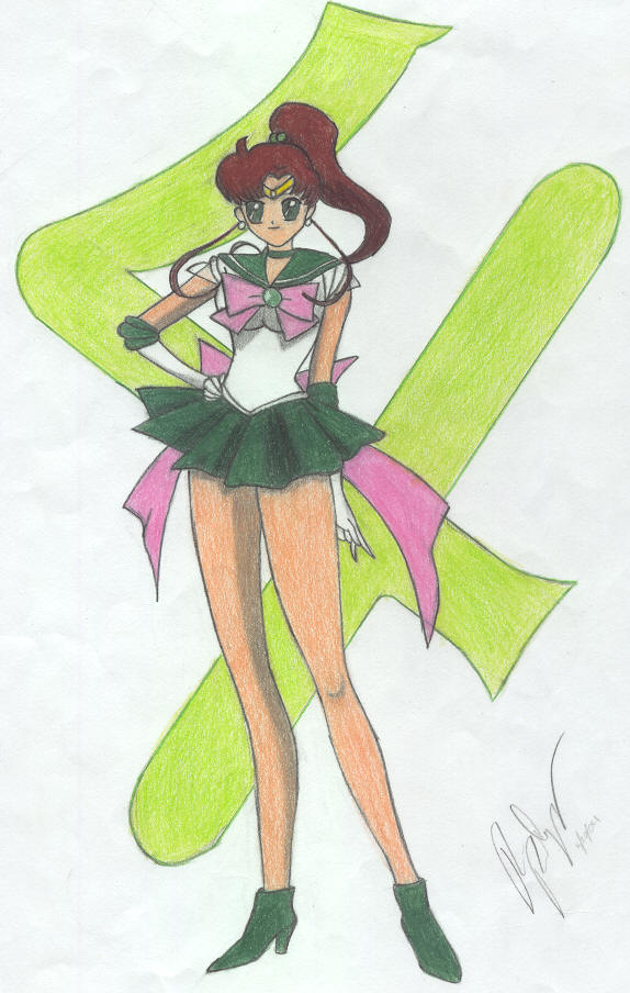 Sailor Jupiter (Colored)