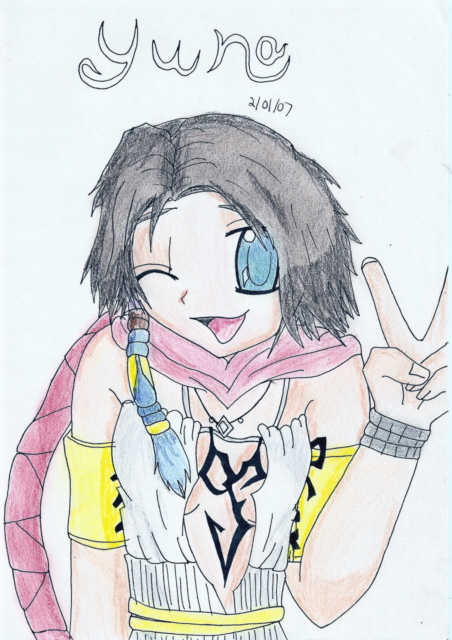 Yuna! From Ffx-2