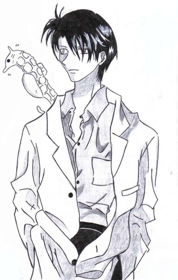 Souma Hatori...  Pensive