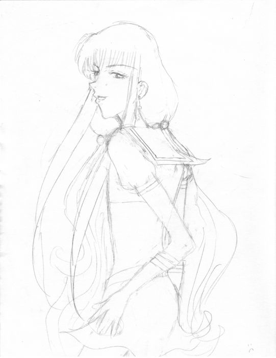 Sailor Kazu! Back And White