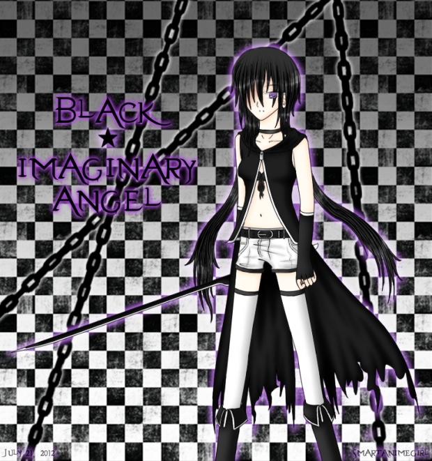 Black Imaginary Angel (OC)