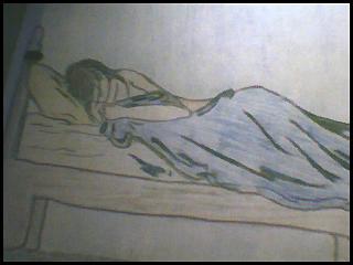 Girl In Bed
