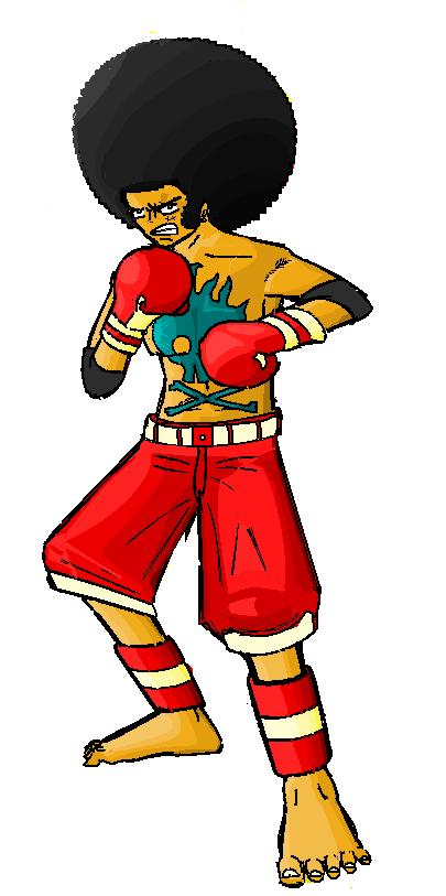Luffy Afro Boxer