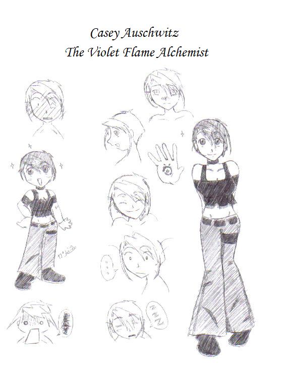 The Violet Flame Alchemist