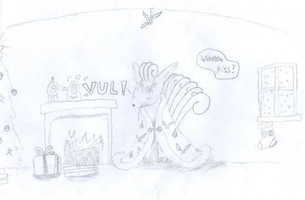 Vulpix Christmas! Yay!