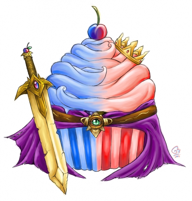 Cupcake Warrior King