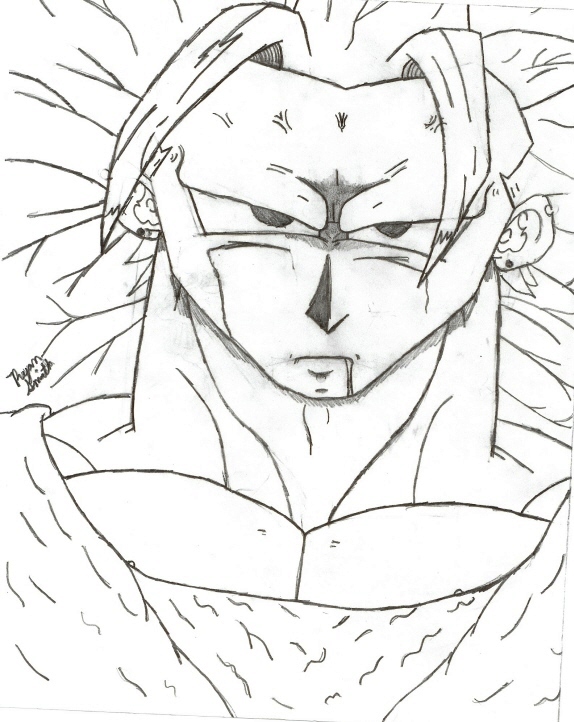 Super Sayan Goku Portrait