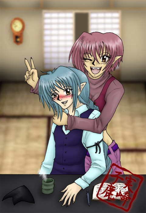 Say Cheese-Sanrie and Paku