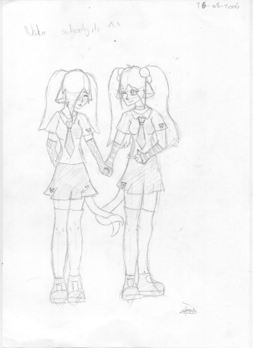 Neko Schoolgirls