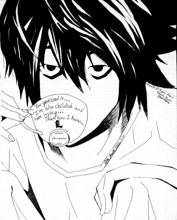 L's Childish Confession