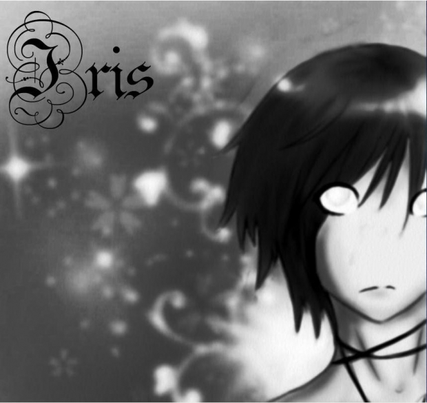 Iris (b/w)