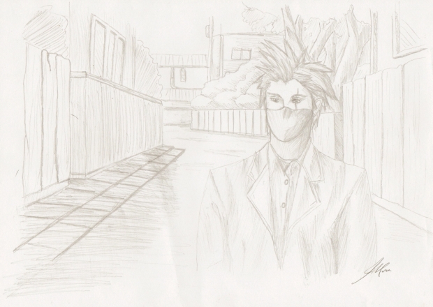 Kakashi in the street