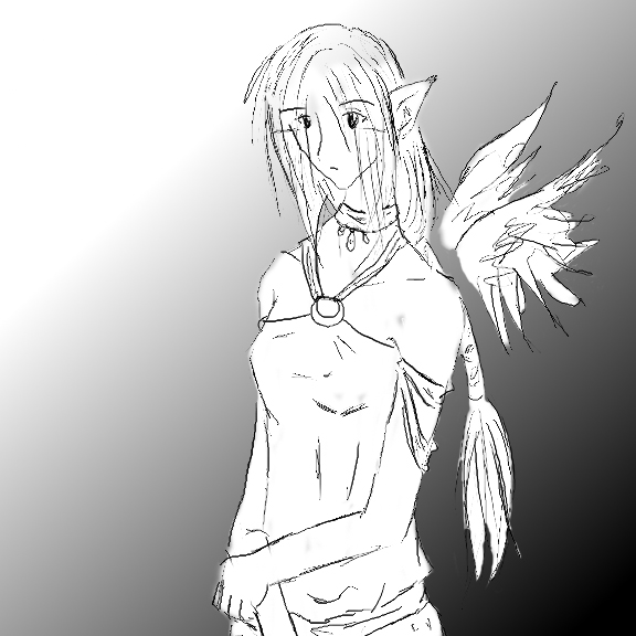 Small Winged Goddess