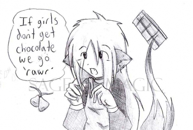 Girls Need Chocolate