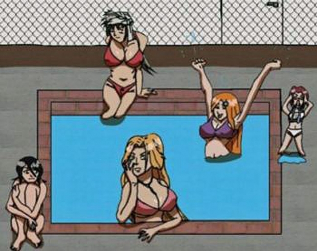 Bleach Girls Bikini Party