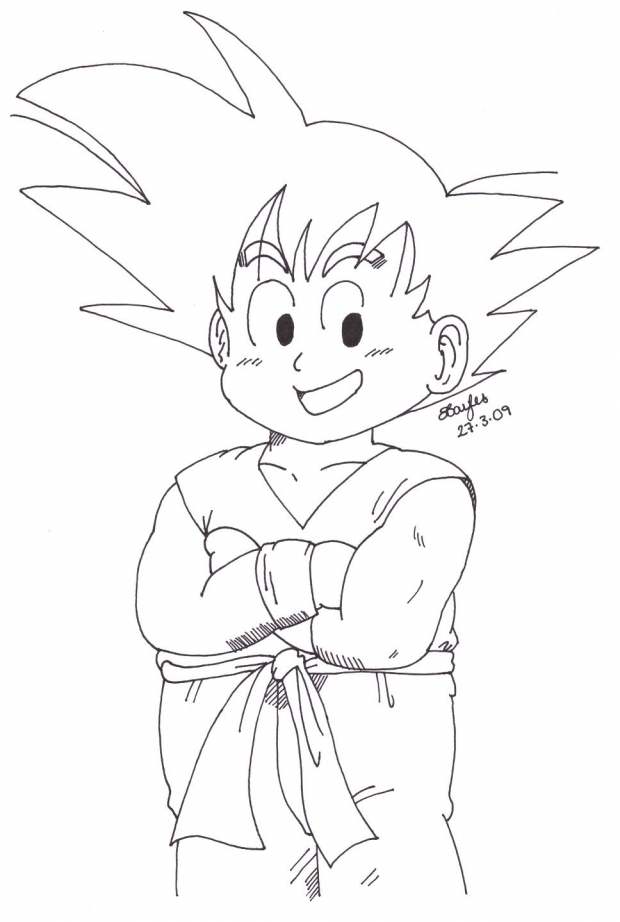 Chubby Son Goku