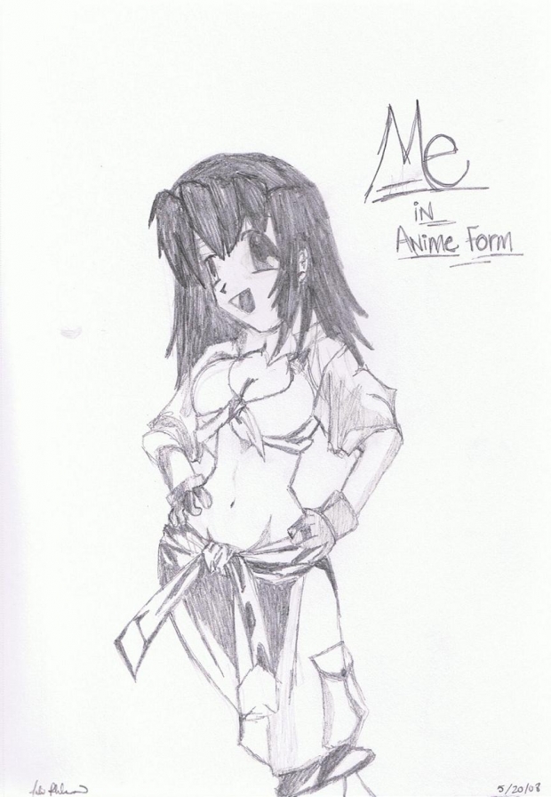 Me in anime form