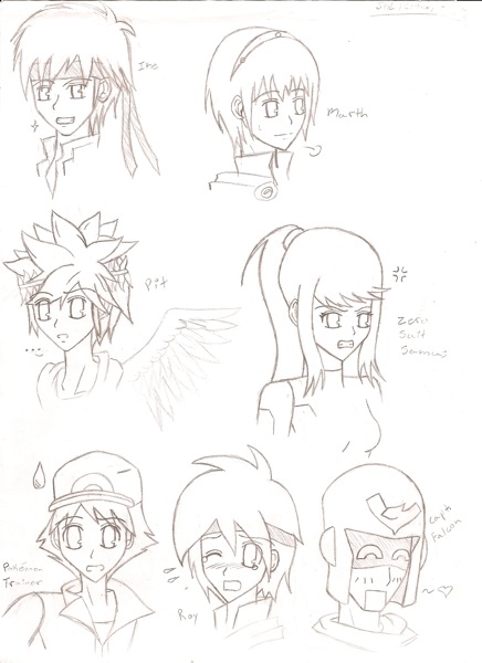 SSBB Expression Sketches
