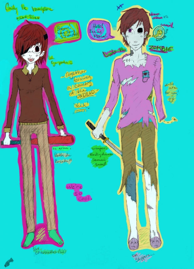 Le Vampire et Le Zombie