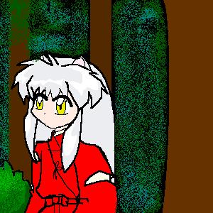 Inu-Yasha in the Forest