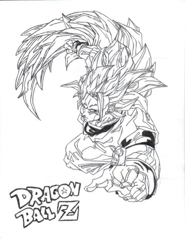 Super Sayian 3 Goku