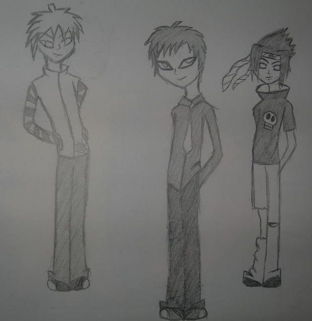 Punked Out Naruto Boys...