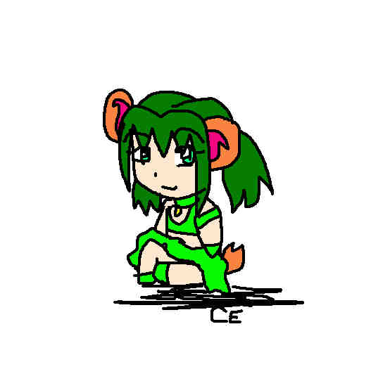 Chibi Mew Lime