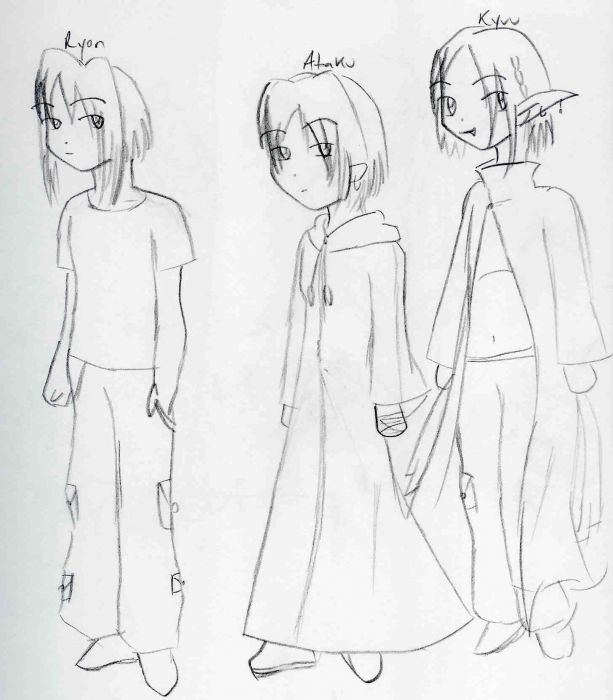 Ataku, Kyuu, And Ryon