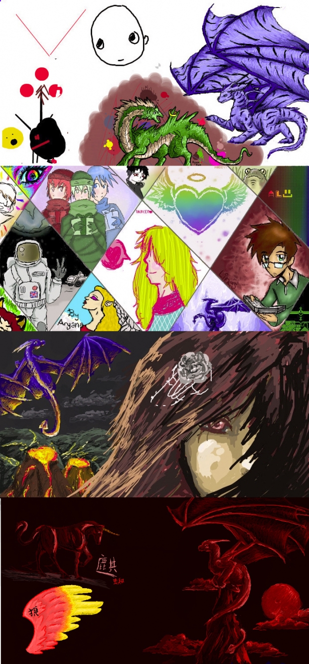 Iscribble drawings