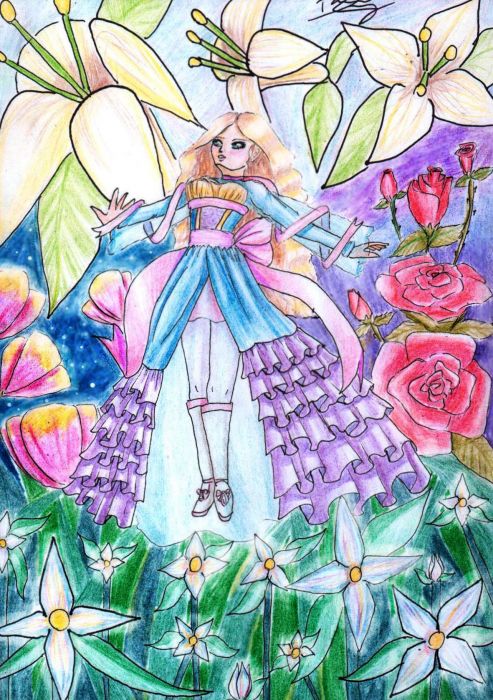 Lady Of The Flowers