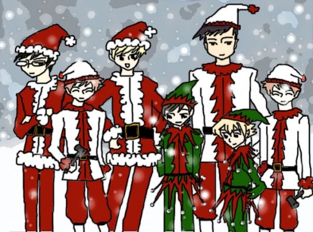 Ouran Host Club Christmas Costumes
