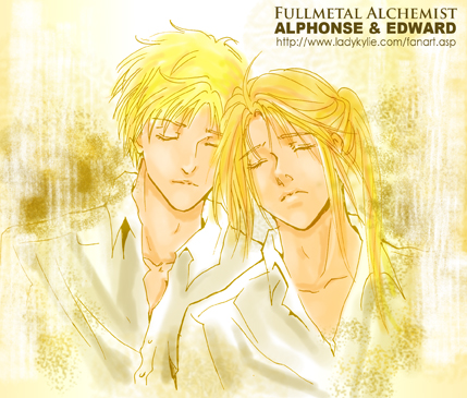 fullmetal alchemist - alfons and edward
