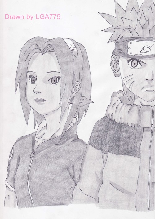Sakura and Naruto