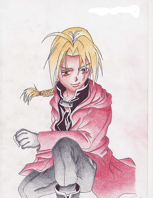Edward in red