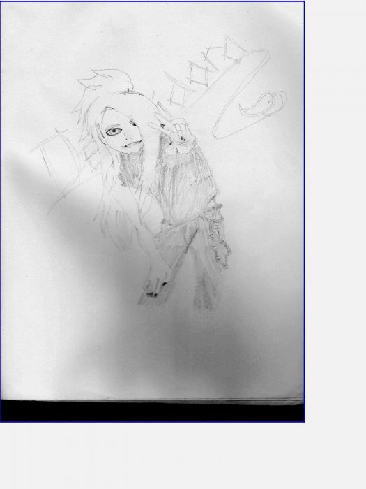 Deidara Doin' A Pose