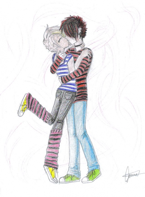 Annie With A Hott Emo Dude