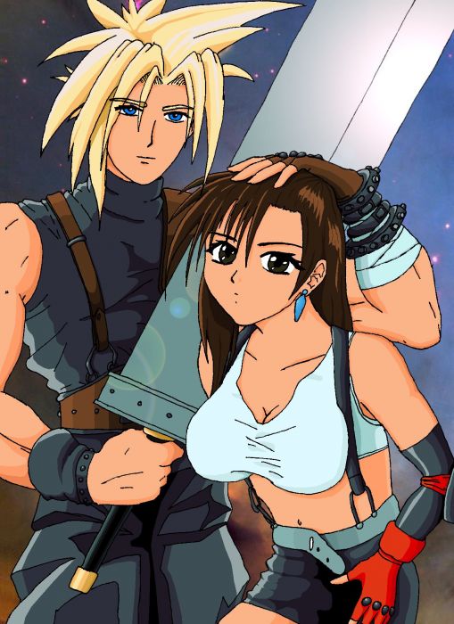 Cloud And Tifa