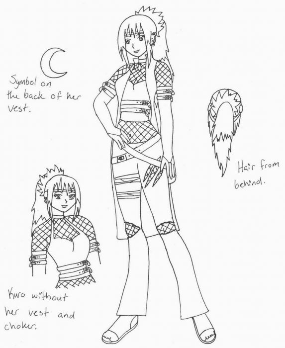 Older Kuroneko (uncolored)