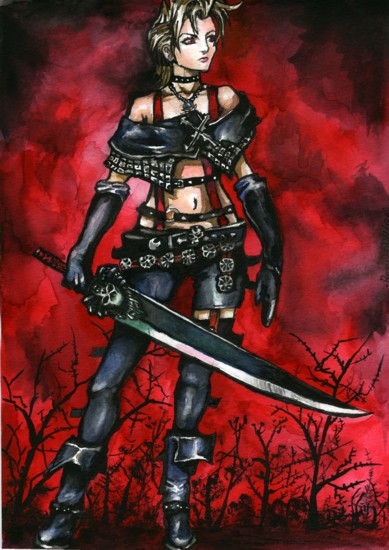 Ffx-2- Paine- Watercolour