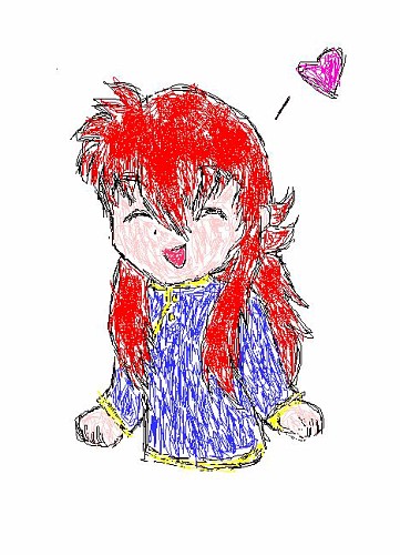 Kurama Chibi On Ms Paint