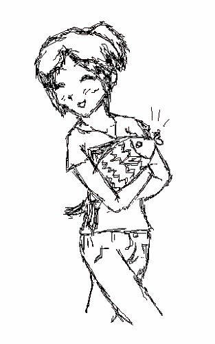 Koi Fish Done On Ms Paint