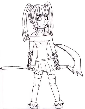 Girl With Scythe
