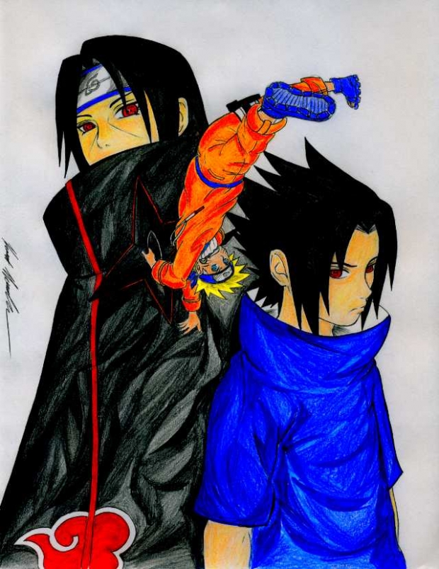 Naruto And The Uchiha Brothers