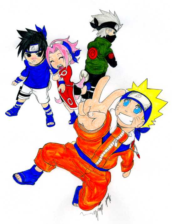 Team 7 Chibis