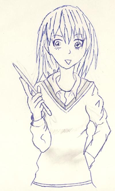 school uniform girl
