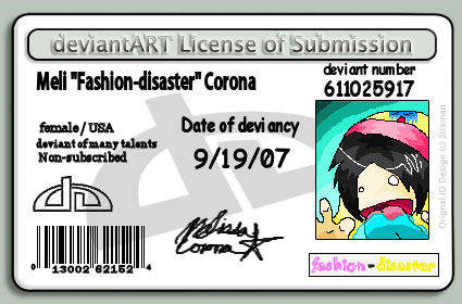 My Deviant License