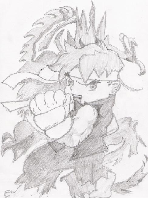 Chibi Ryu W/ Dragon